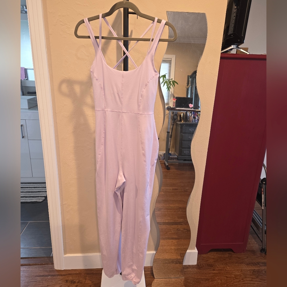 NWT FP Movement by Free People Lavender Jumpsuit